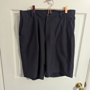 Dunning Mens Golf Shorts Size 34 Blue Performance Athletic